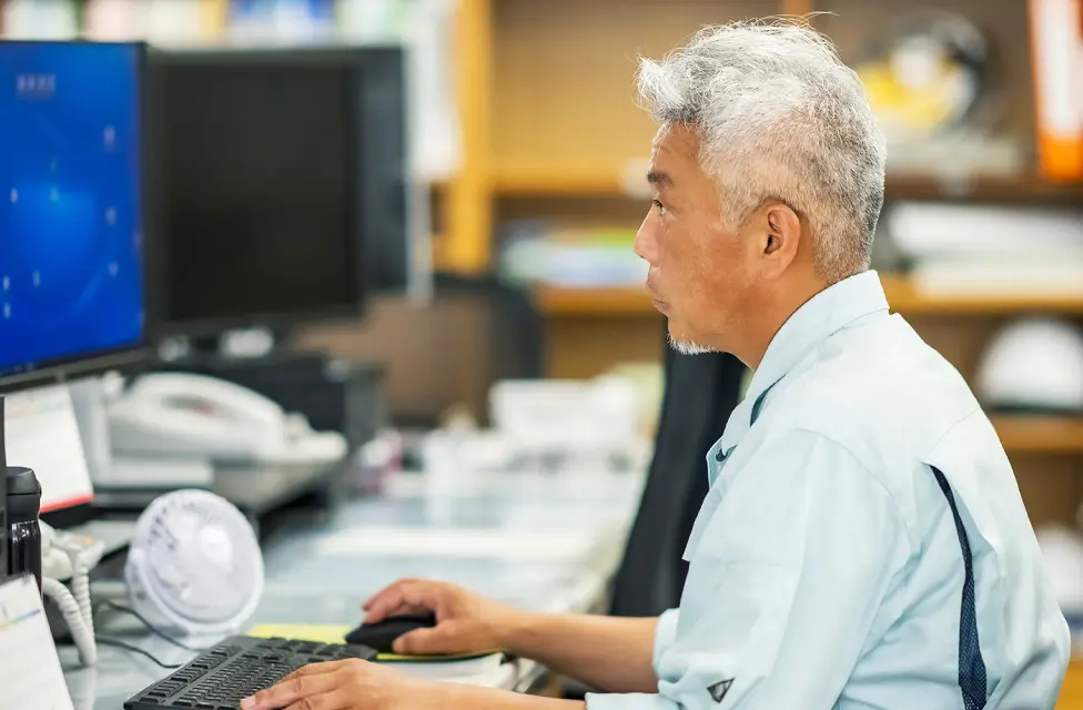 長年の業務から培ってきた豊富な経験と高い知識